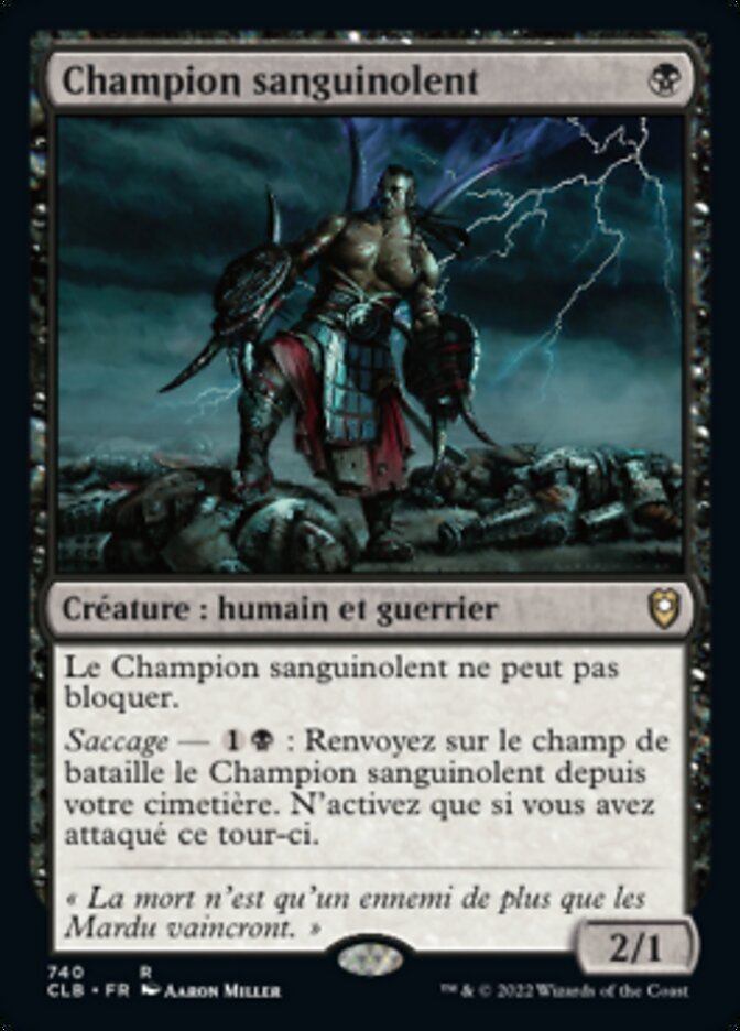 image Champion sanguinolent