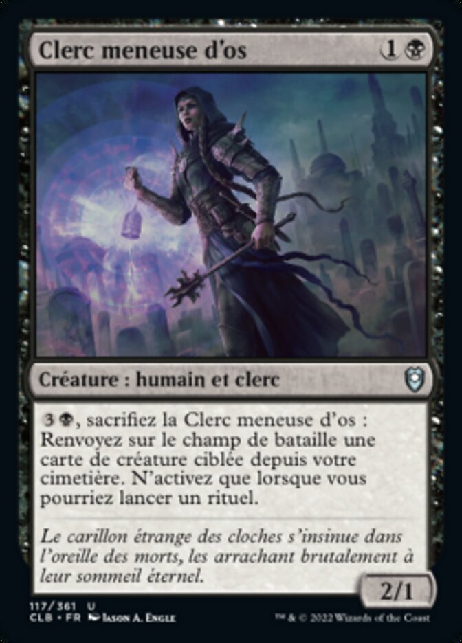 image Clerc meneuse d'os