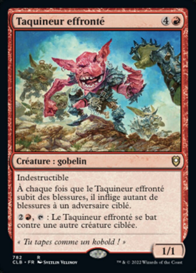 image Taquineur effronté