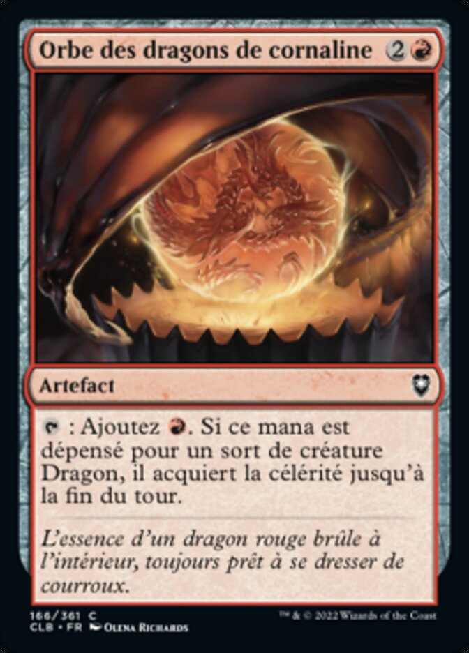 image Orbe des dragons de cornaline