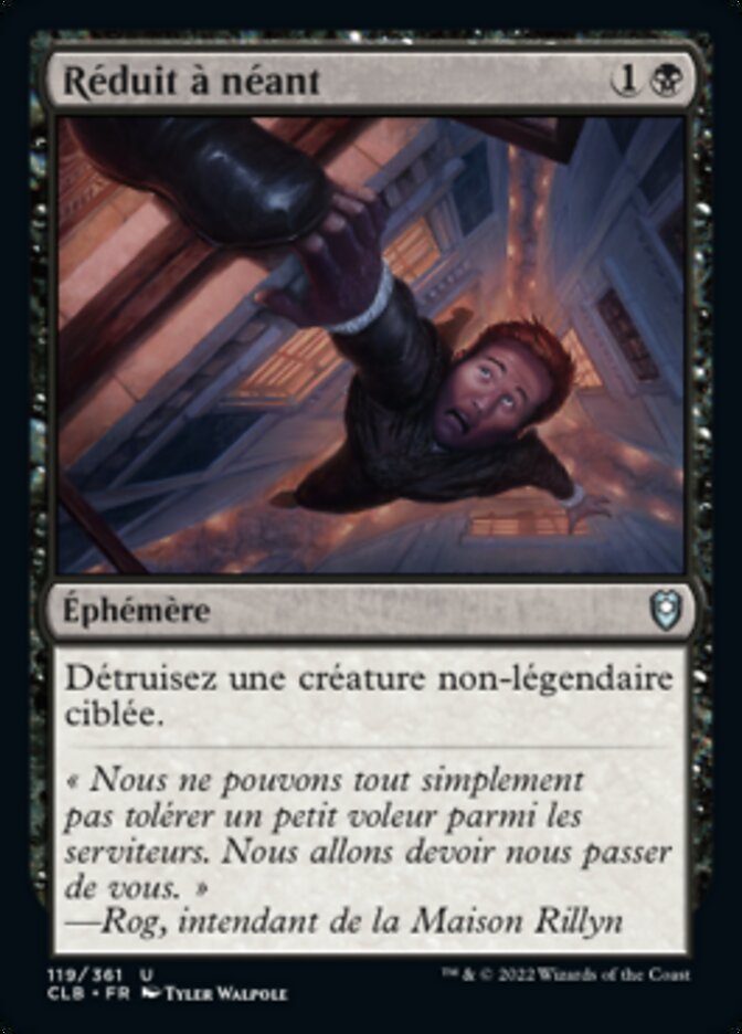 image Réduit à néant