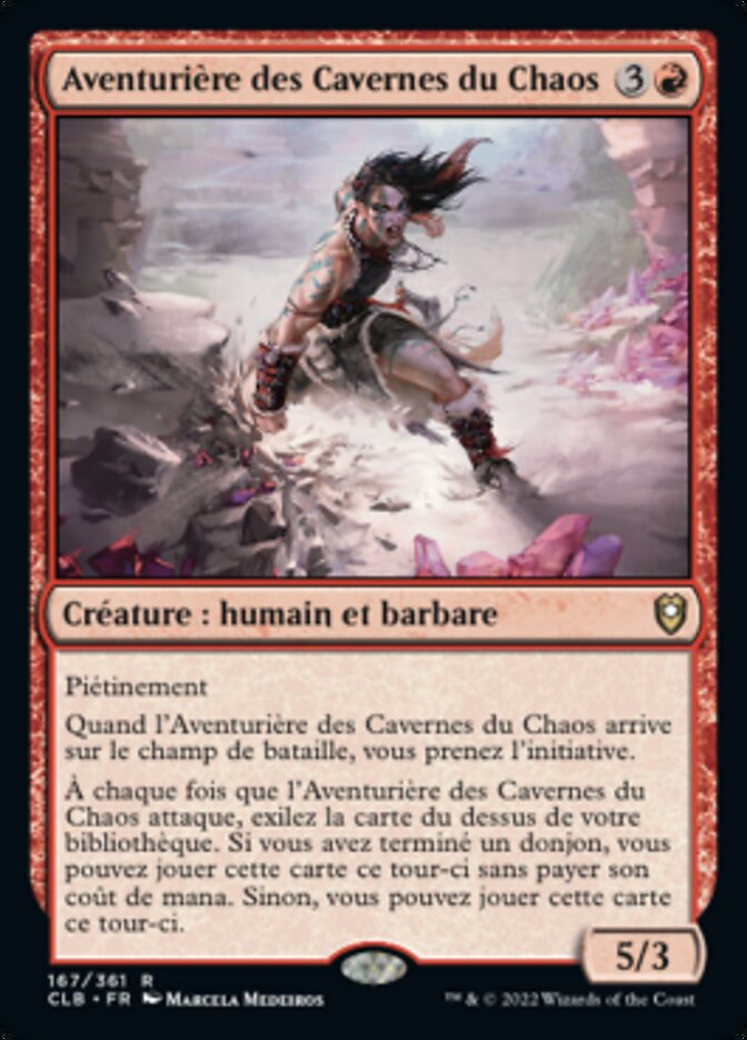 image Aventurière des Cavernes du Chaos