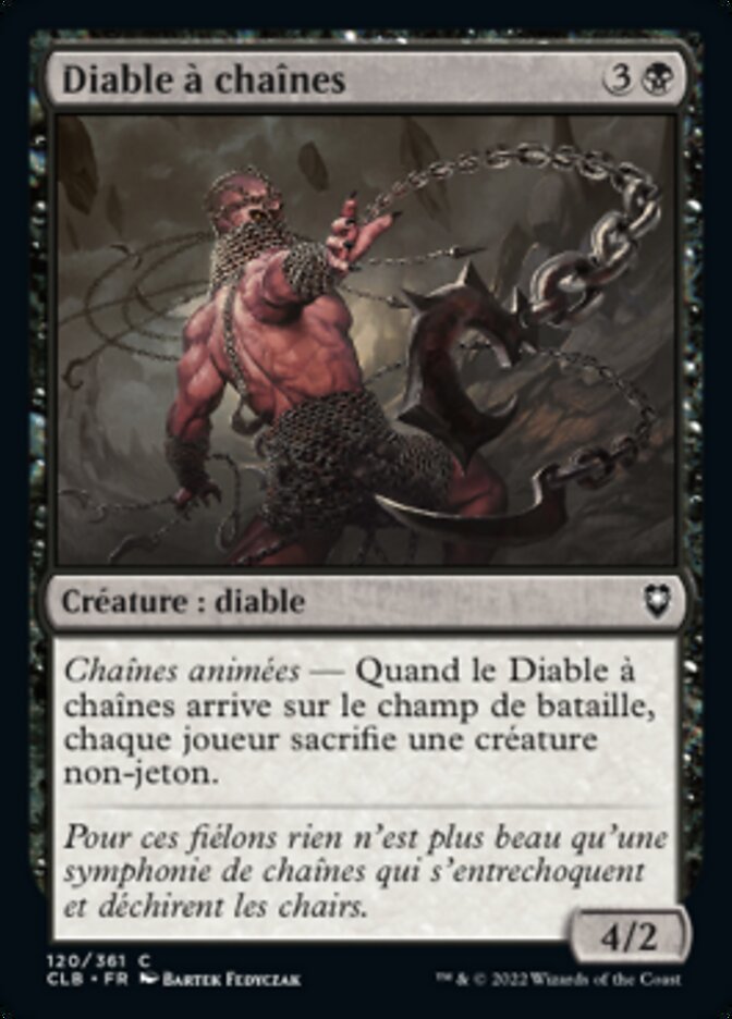 image Diable à chaînes