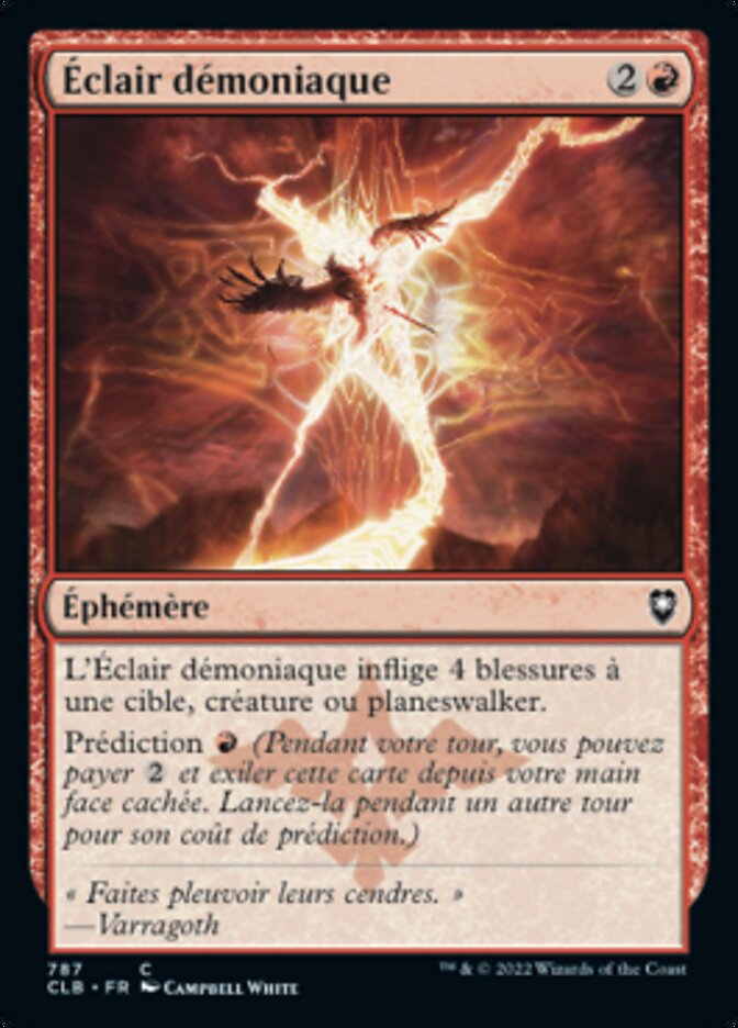 image Éclair démoniaque