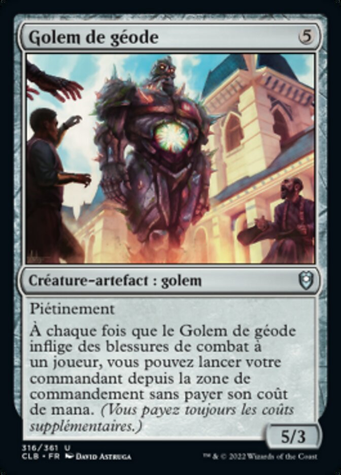 image Golem de géode