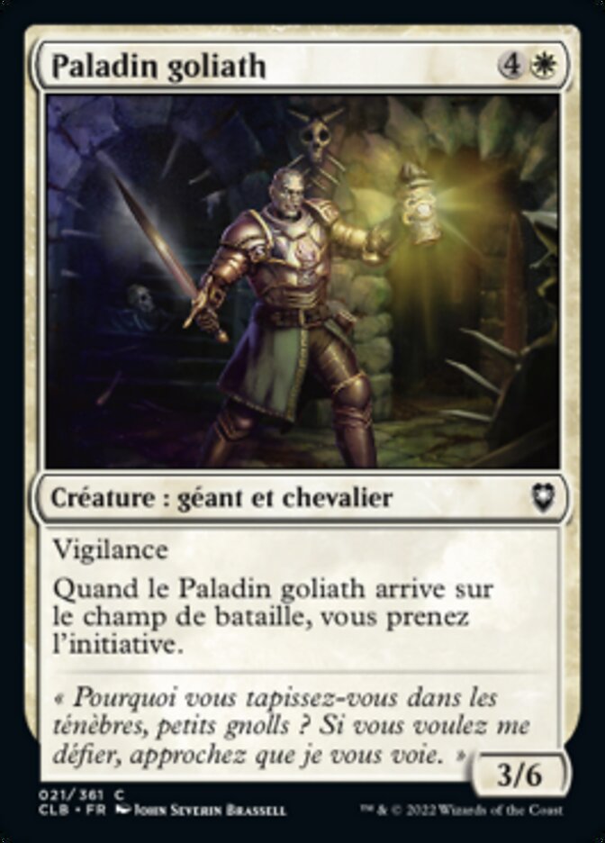image Paladin goliath