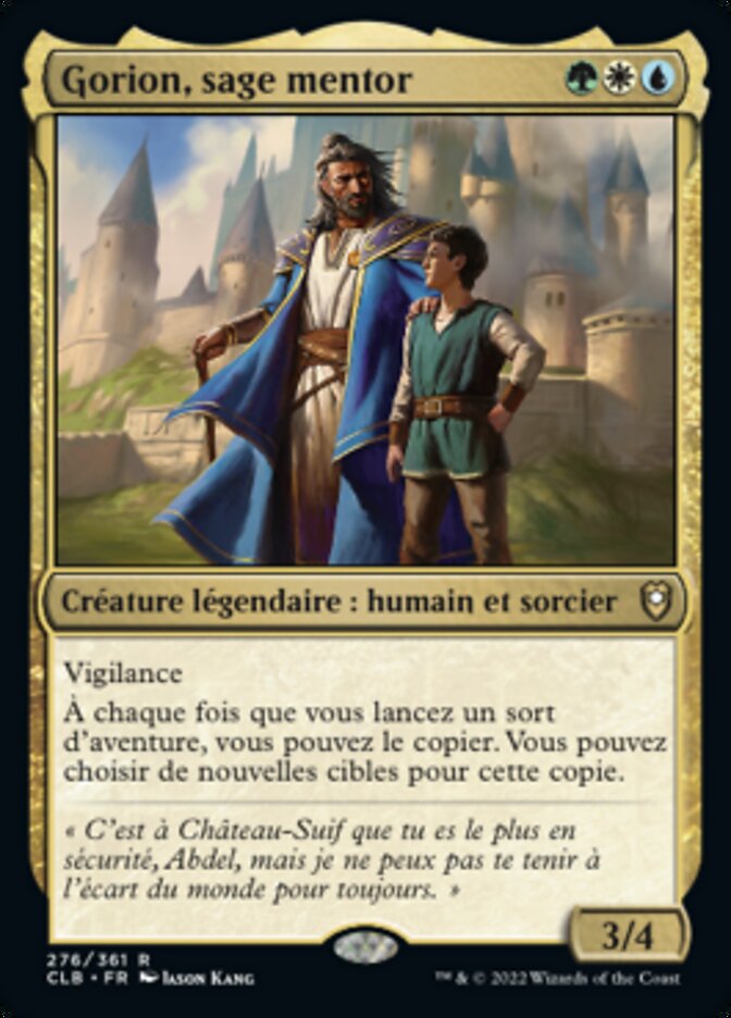 image Gorion, sage mentor