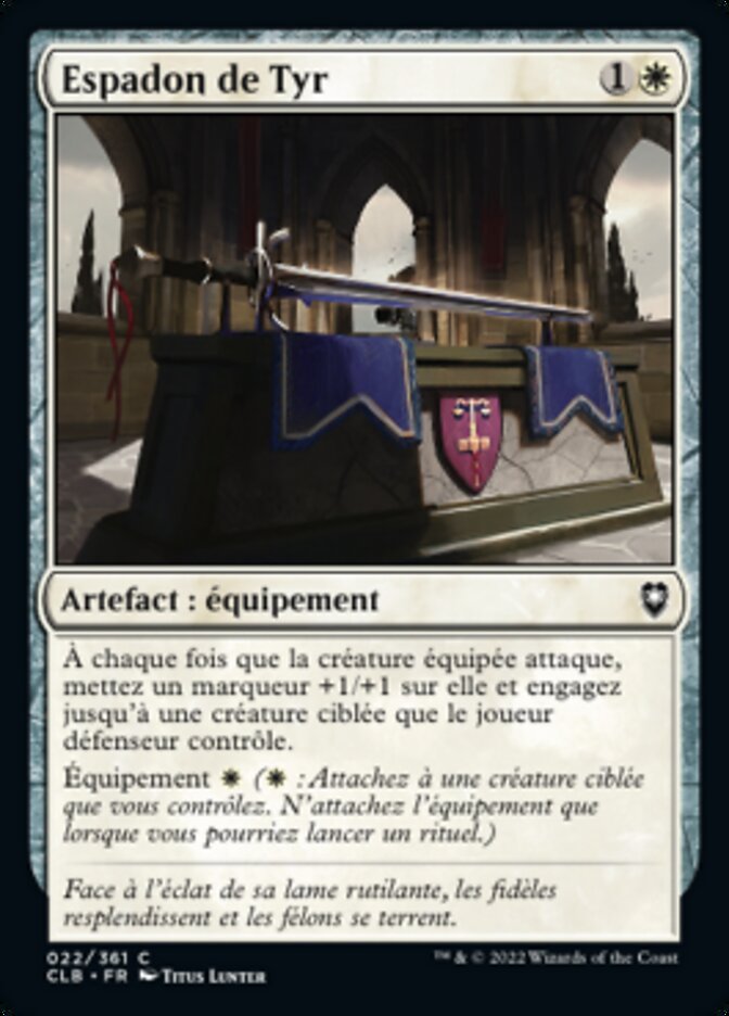 image Espadon de Tyr