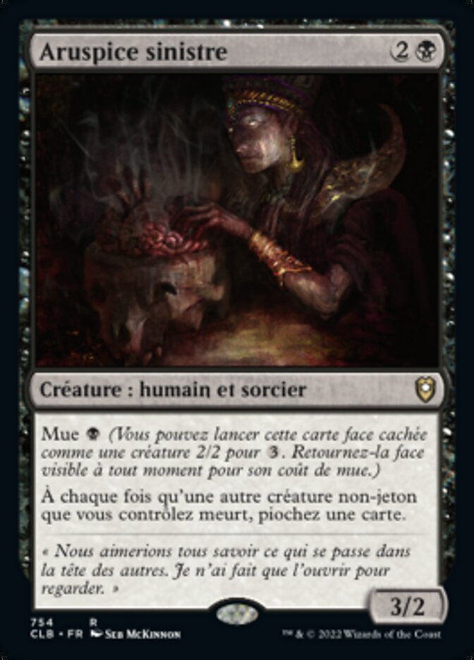 image Aruspice sinistre