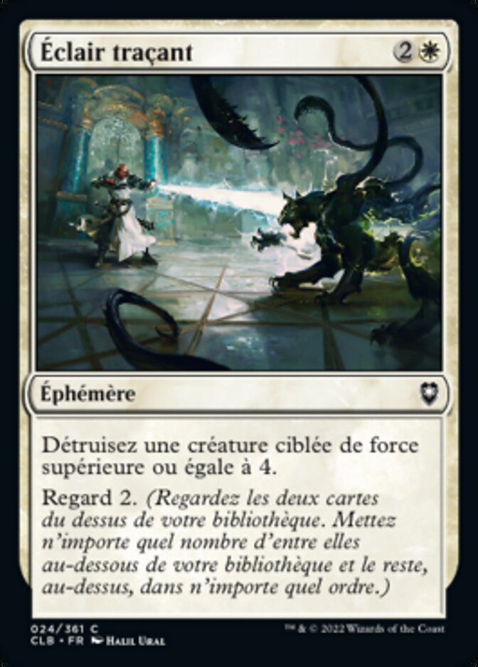 image Éclair traçant