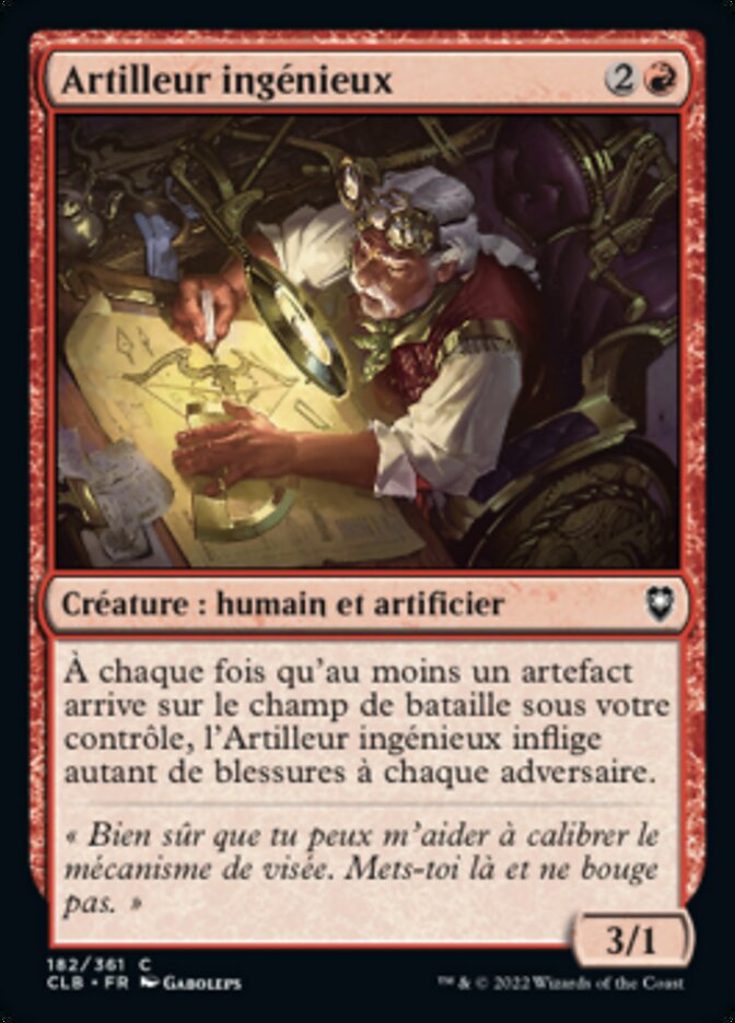 image Artilleur ingénieux