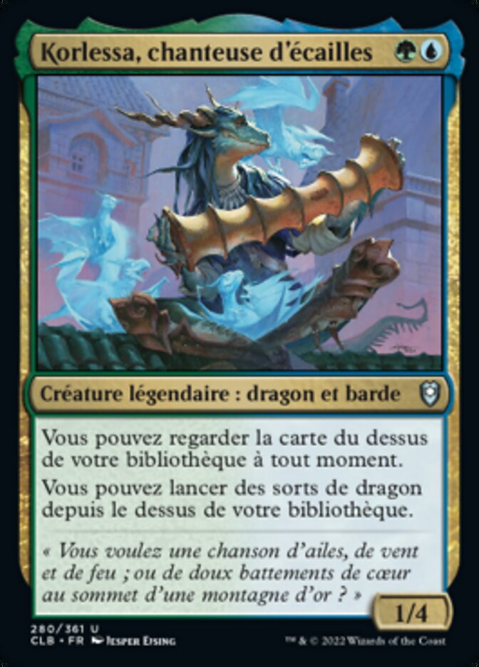 image Korlessa, chanteuse d'écailles