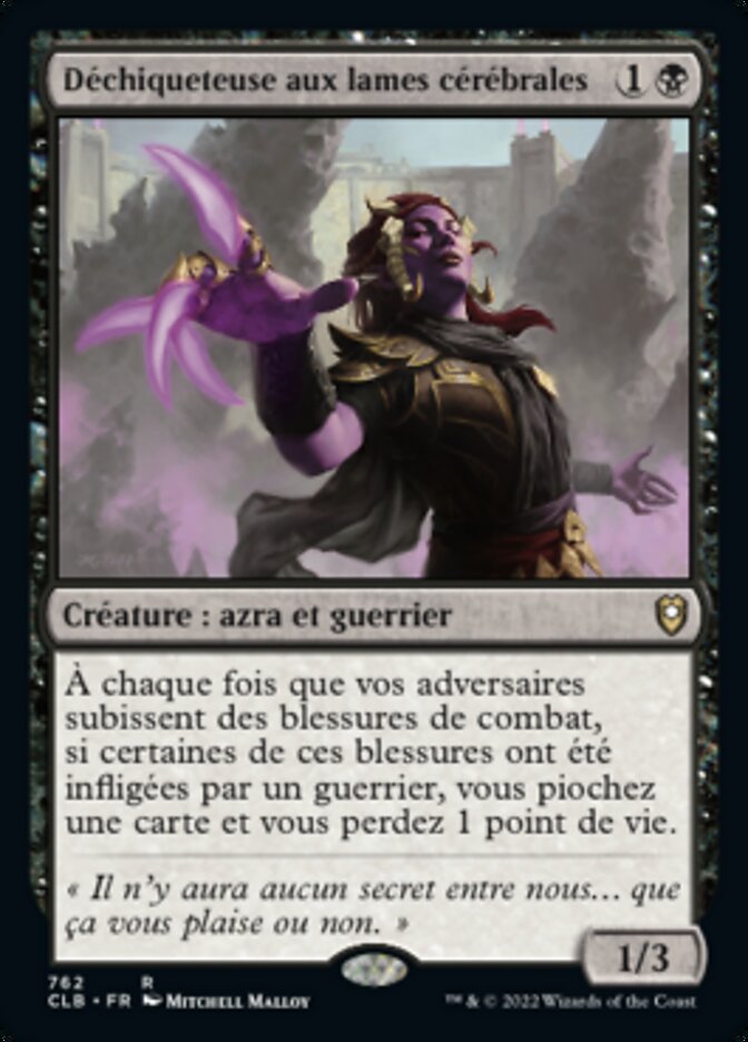 image Déchiqueteuse aux lames cérébrales