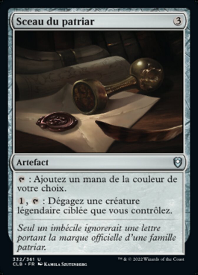 image Sceau du patriar