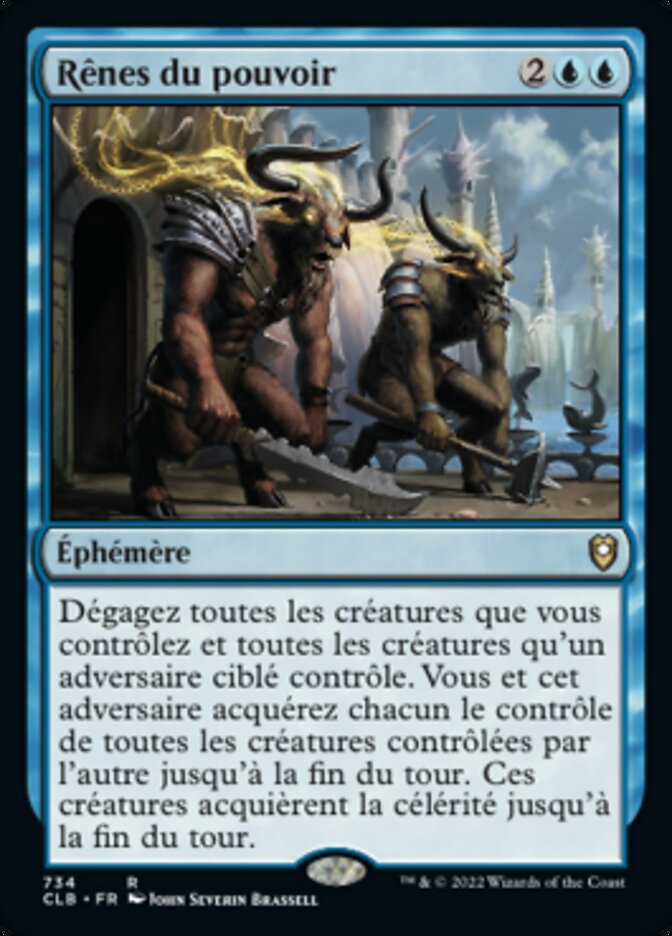 image Rênes du pouvoir