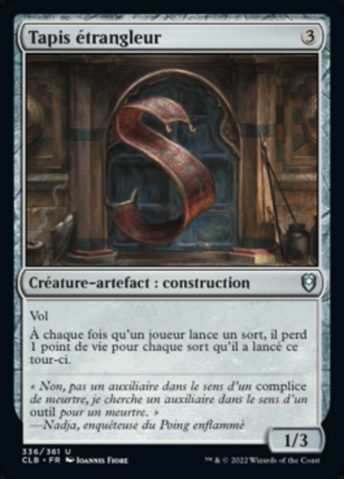 image Tapis étrangleur
