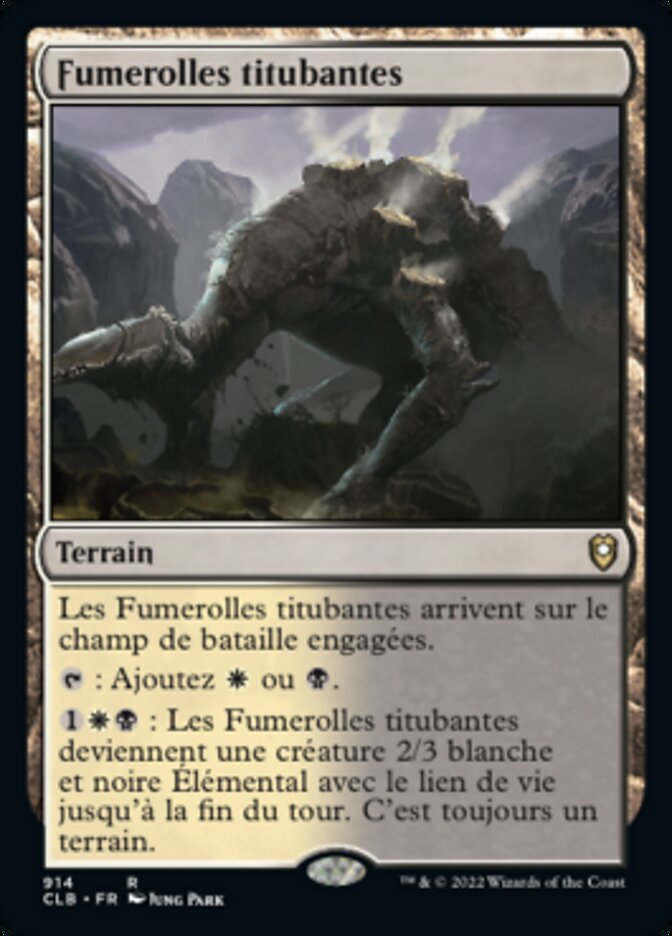 image Fumerolles titubantes