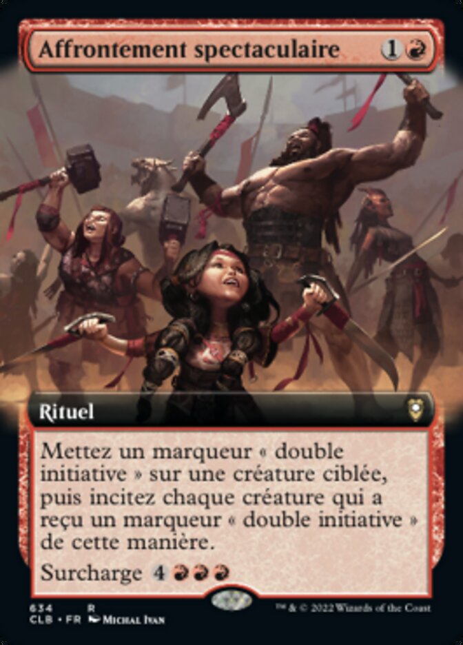 image Affrontement spectaculaire