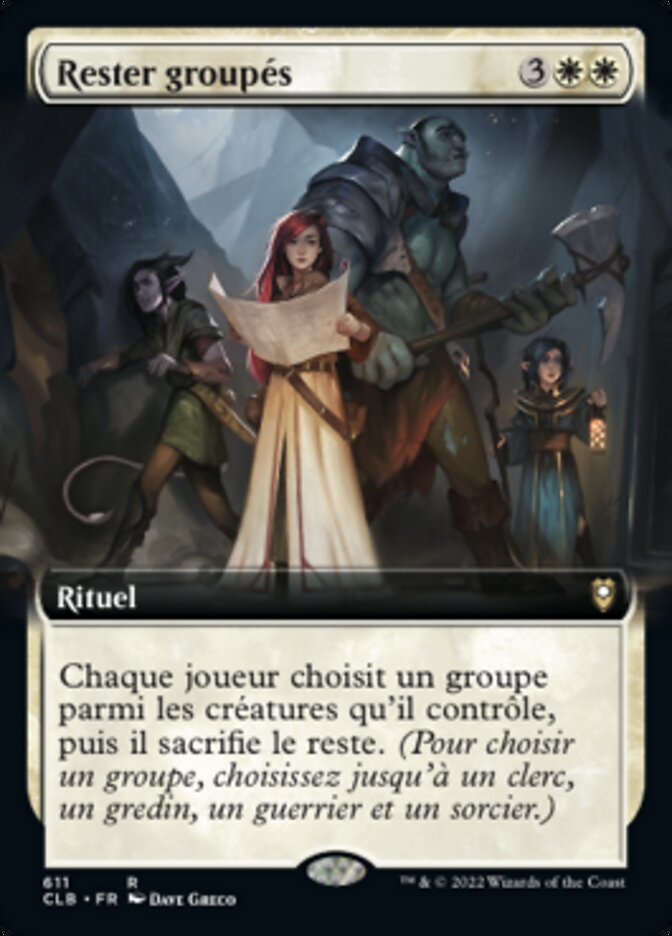 image Rester groupés