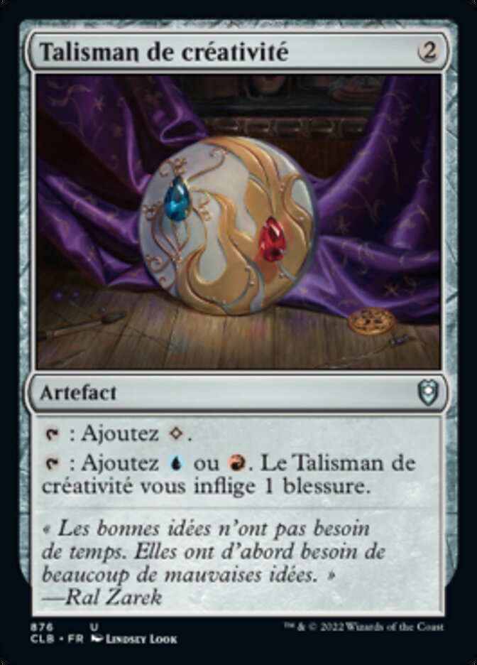 image Talisman de créativité