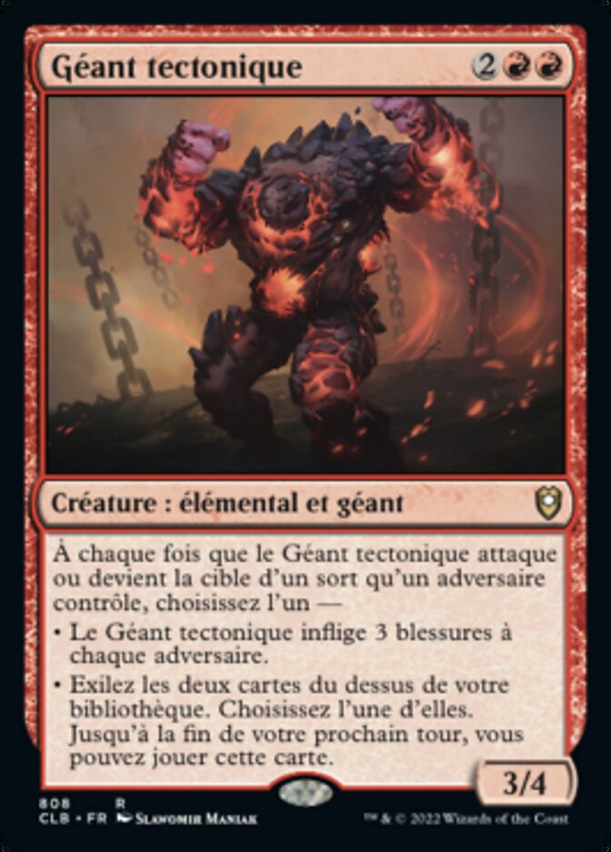 image Géant tectonique