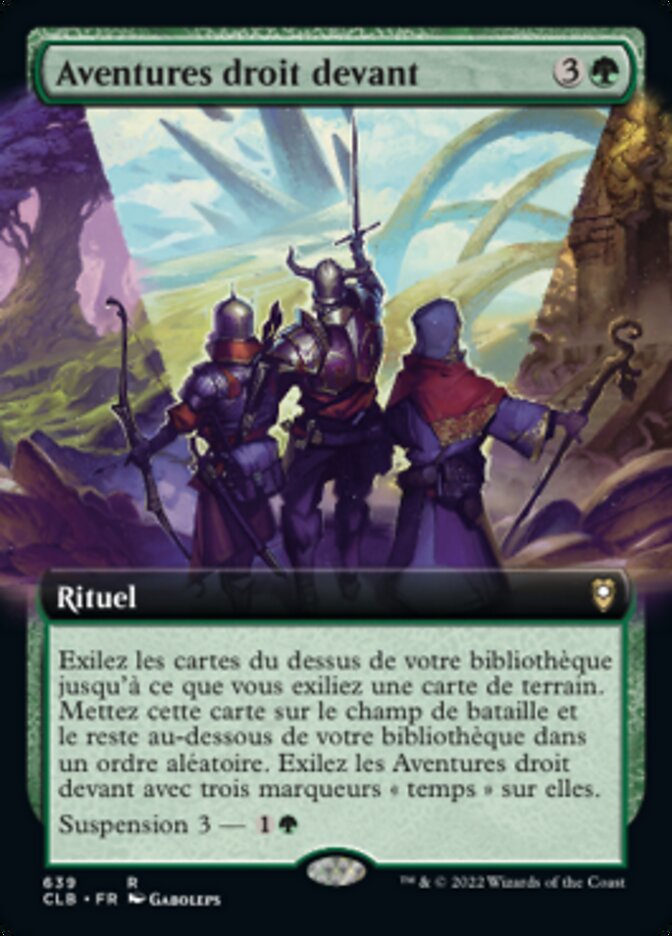 image Aventures droit devant