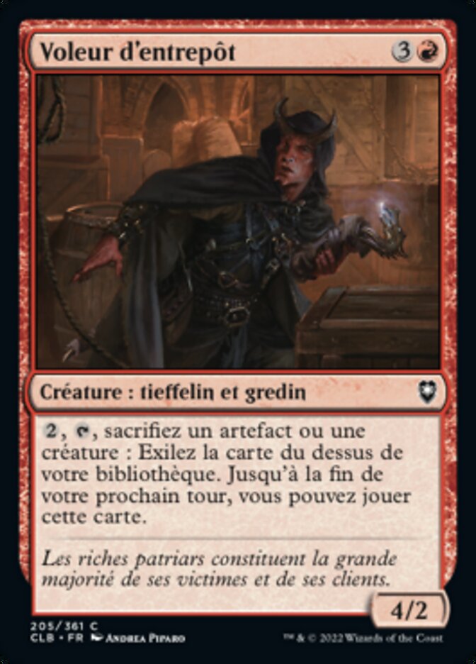 image Voleur d'entrepôt