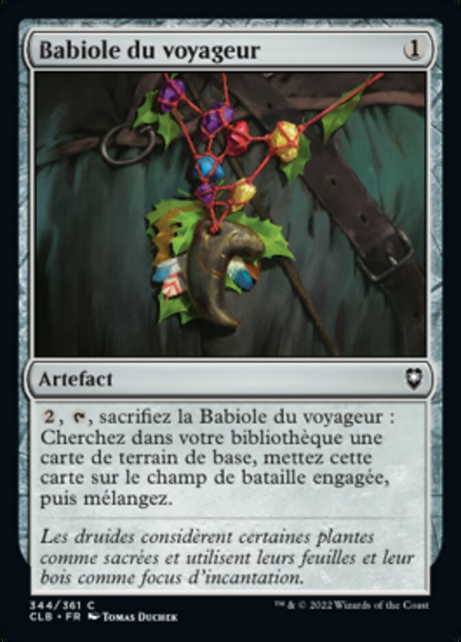 image Babiole du voyageur