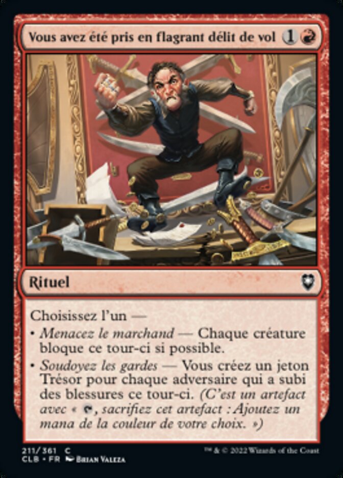 image Vous avez été pris en flagrant délit de vol