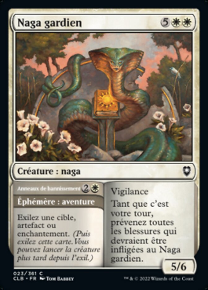 image Guardian Naga // Banishing Coils