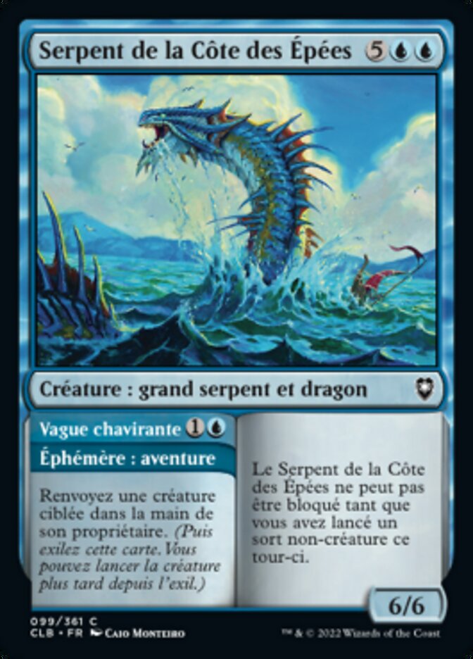 image Sword Coast Serpent // Capsizing Wave