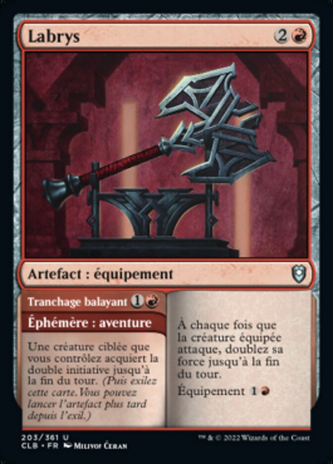 image Two-Handed Axe // Sweeping Cleave