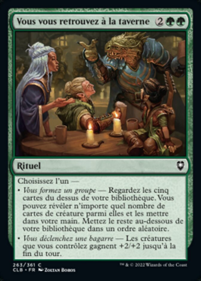 image Vous vous retrouvez à la taverne