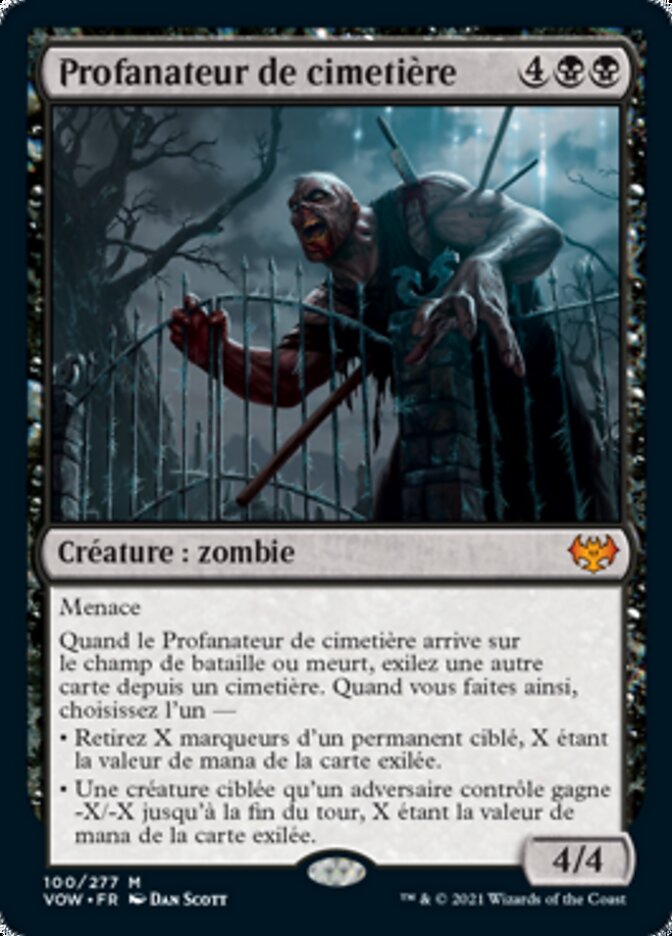 image Profanateur de cimetière