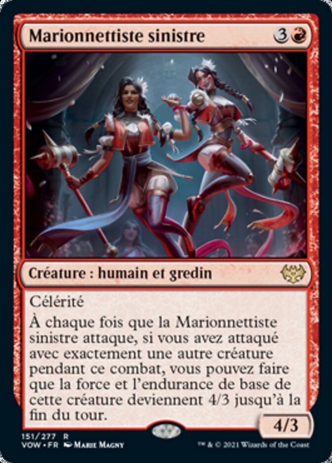 image Marionnettiste sinistre