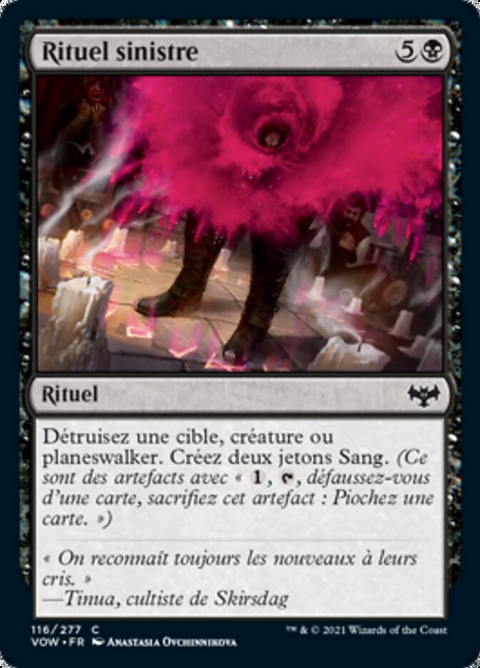 image Rituel sinistre
