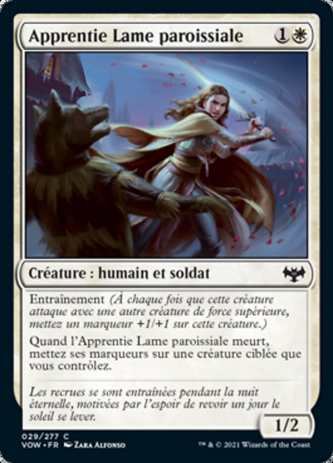 image Apprentie Lame paroissiale