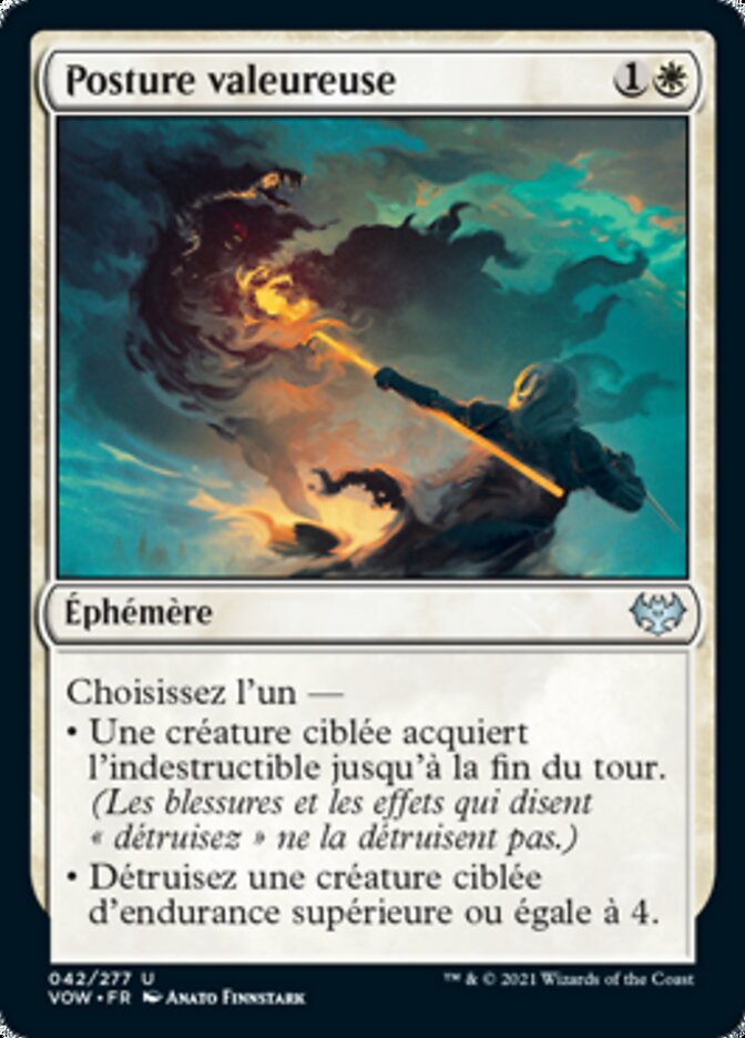 image Posture valeureuse