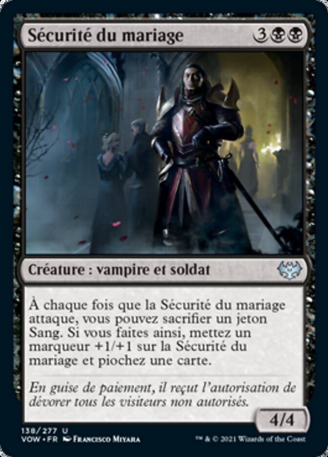 image Sécurité du mariage