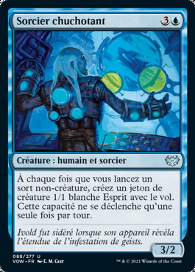 image Sorcier chuchotant