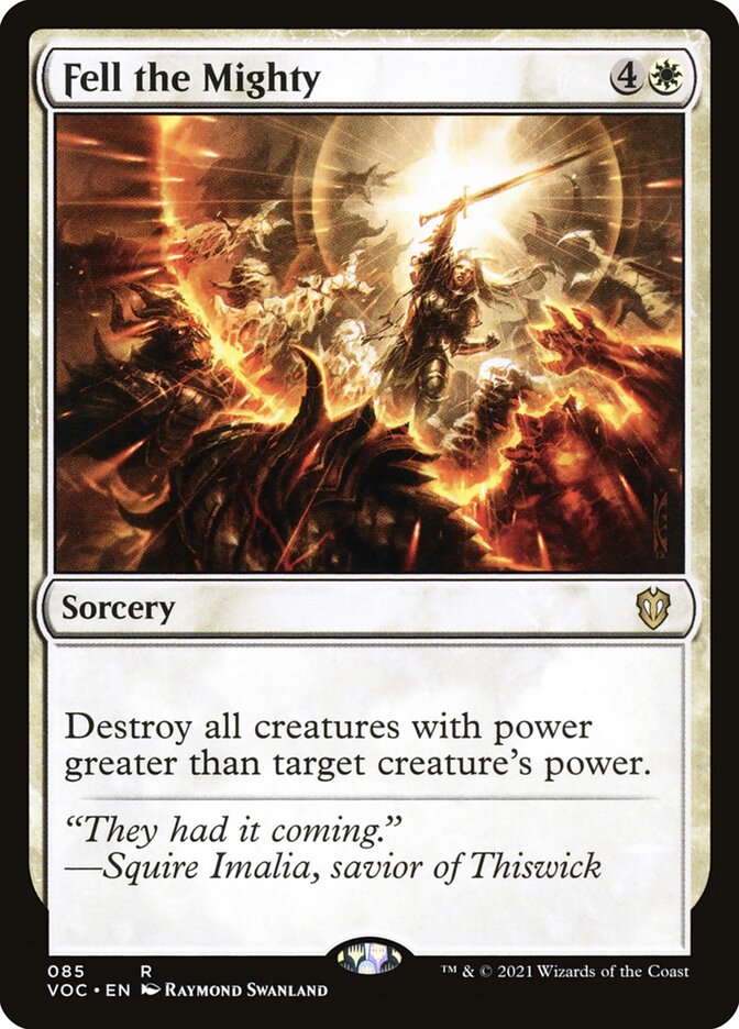 image Fell the Mighty