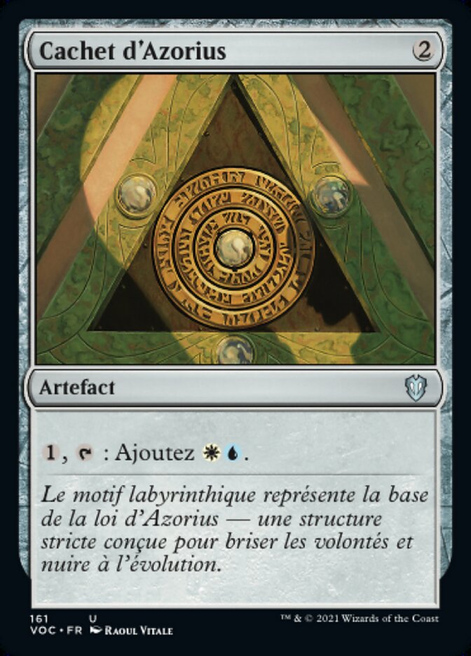 image Cachet d'Azorius