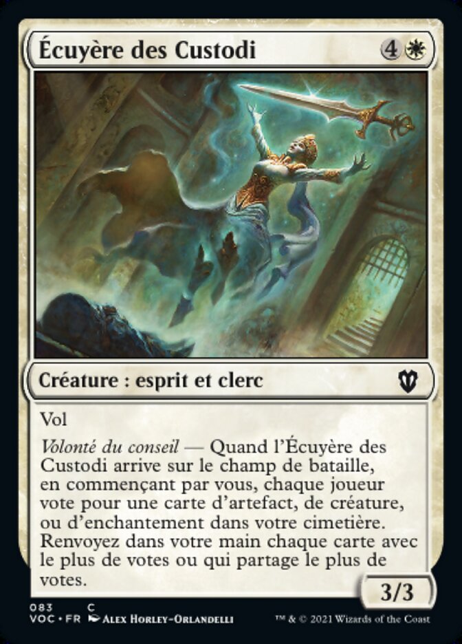 image Écuyère des Custodi