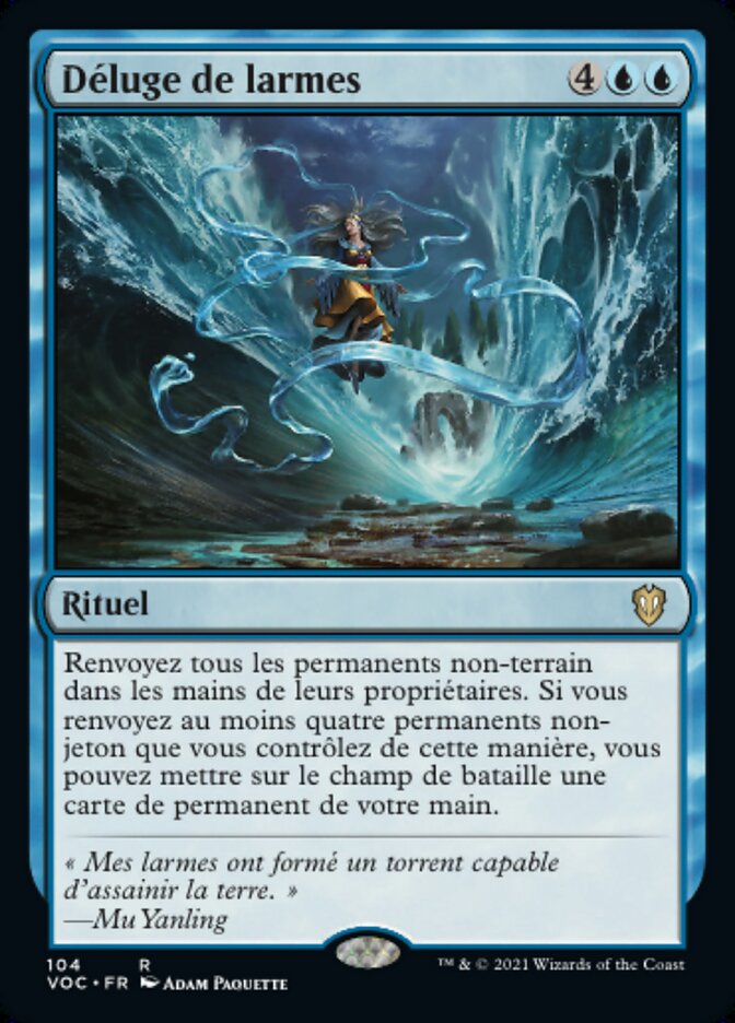 image Déluge de larmes