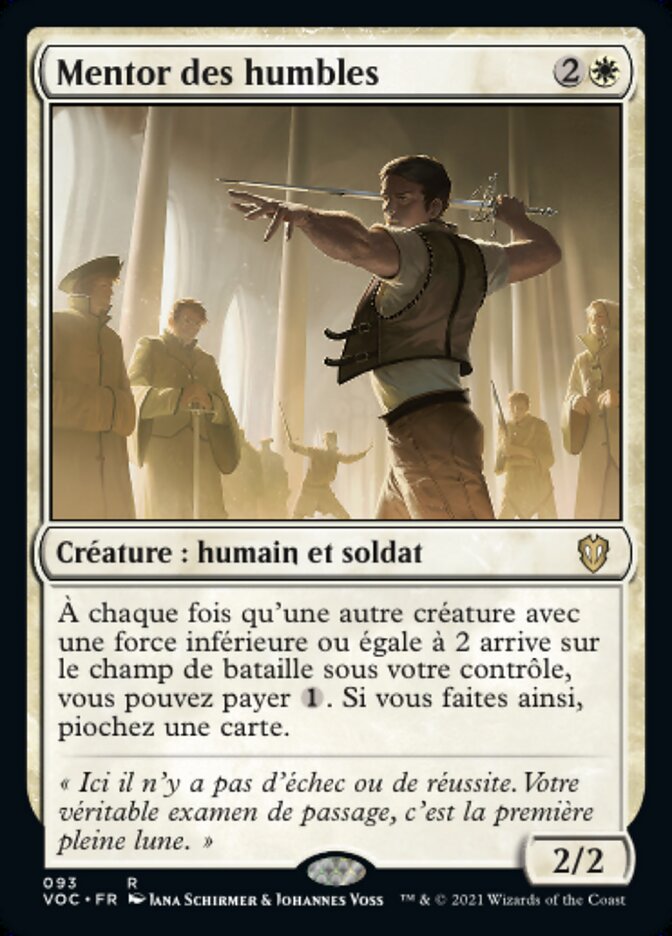 image Mentor des humbles
