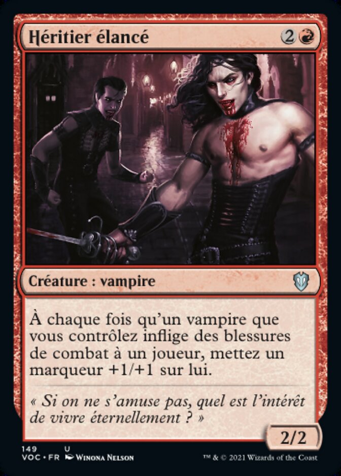 image Héritier élancé