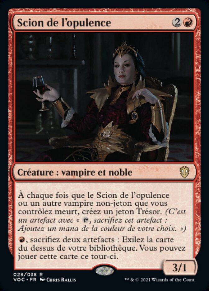 image Scion de l'opulence