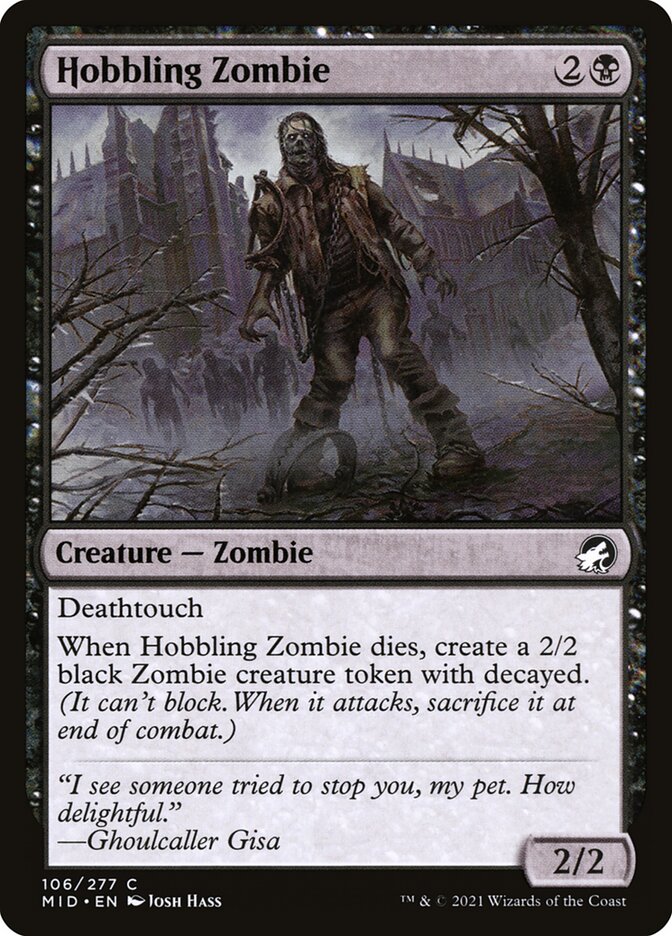 image Hobbling Zombie