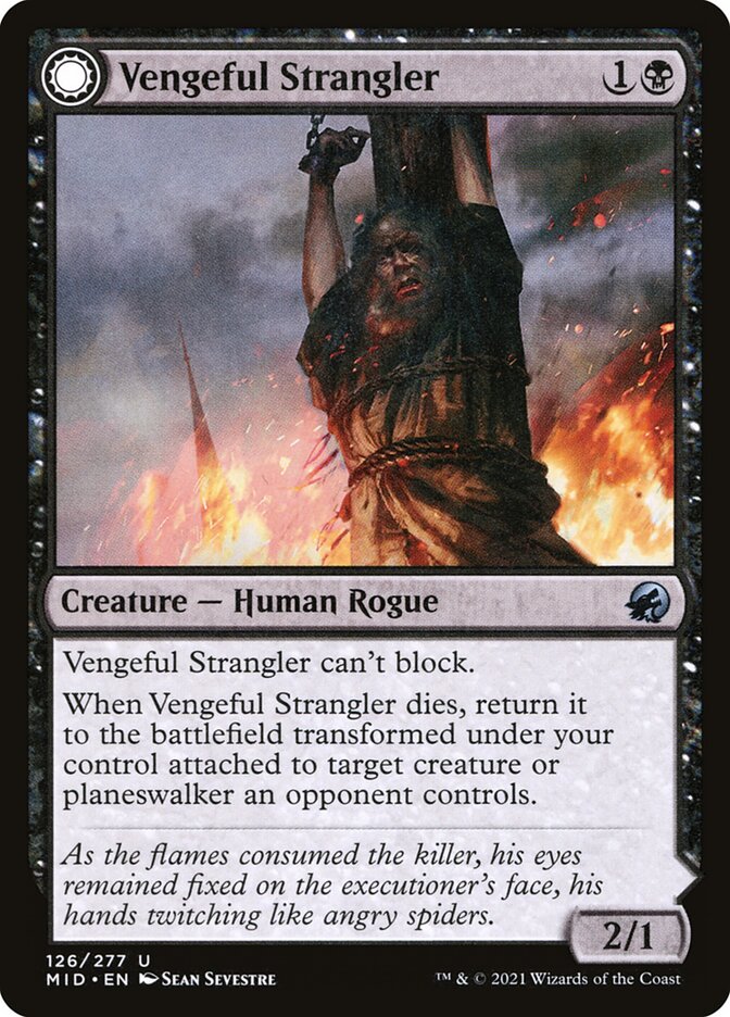 image Vengeful Strangler // Strangling Grasp