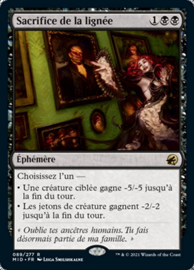 image Sacrifice de la lignée